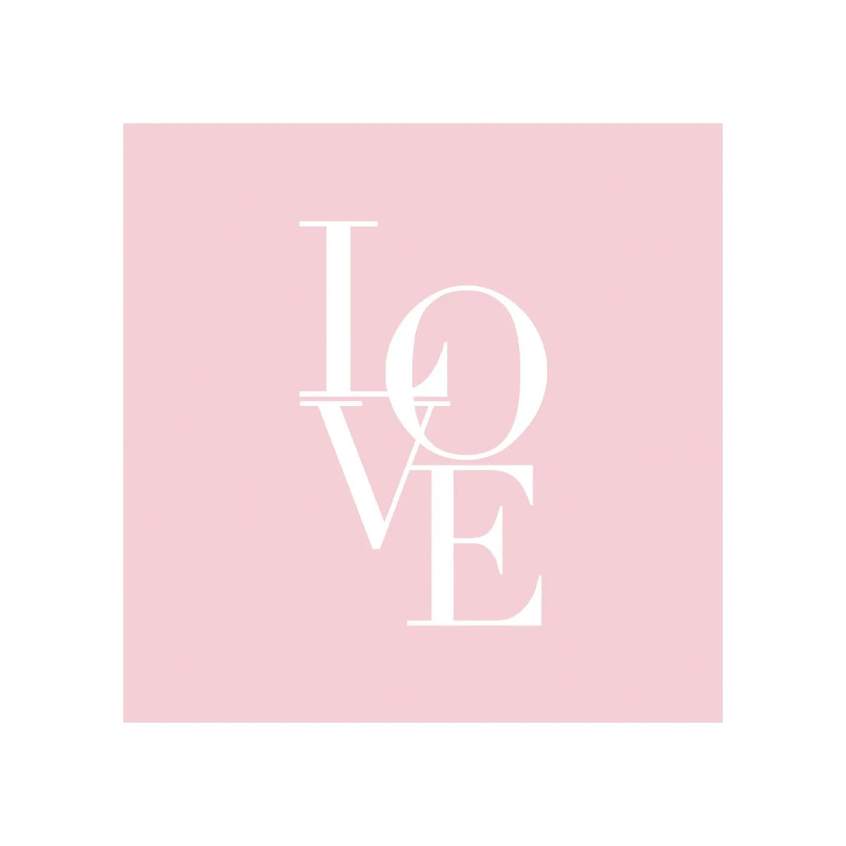 ppd Servietten "Love", 20 Stück, 25 x 25 cm