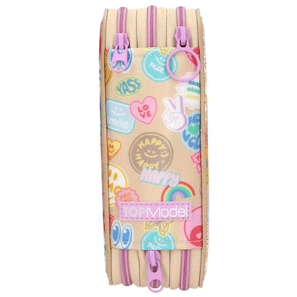 TOPModel 3-Fach Federtasche GIRL POWER, Bodenansicht