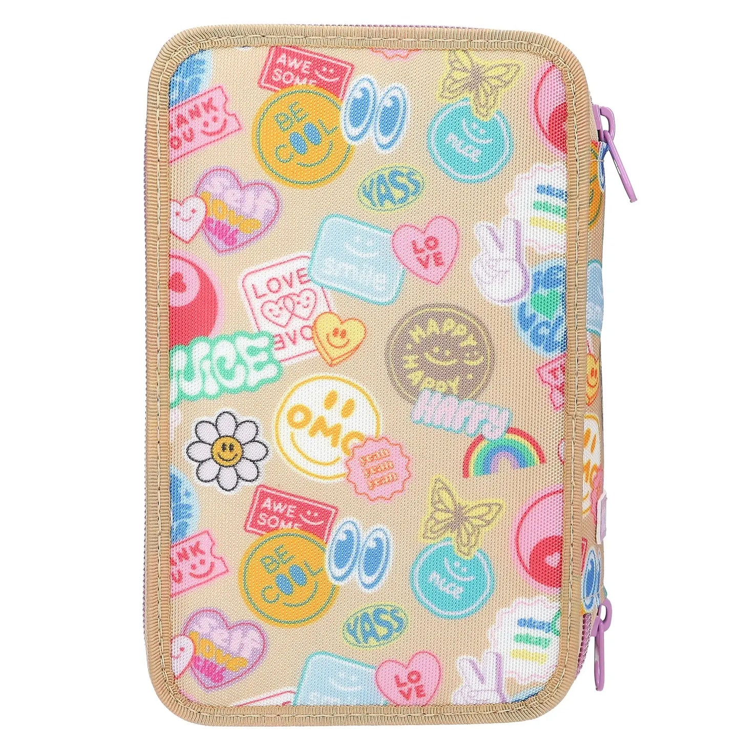 TOPModel 3-Fach Federtasche GIRL POWER