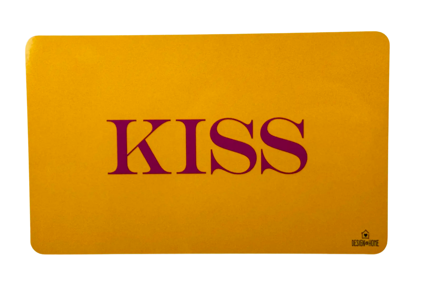 ppd Frühstücksbrettchen "Kiss"