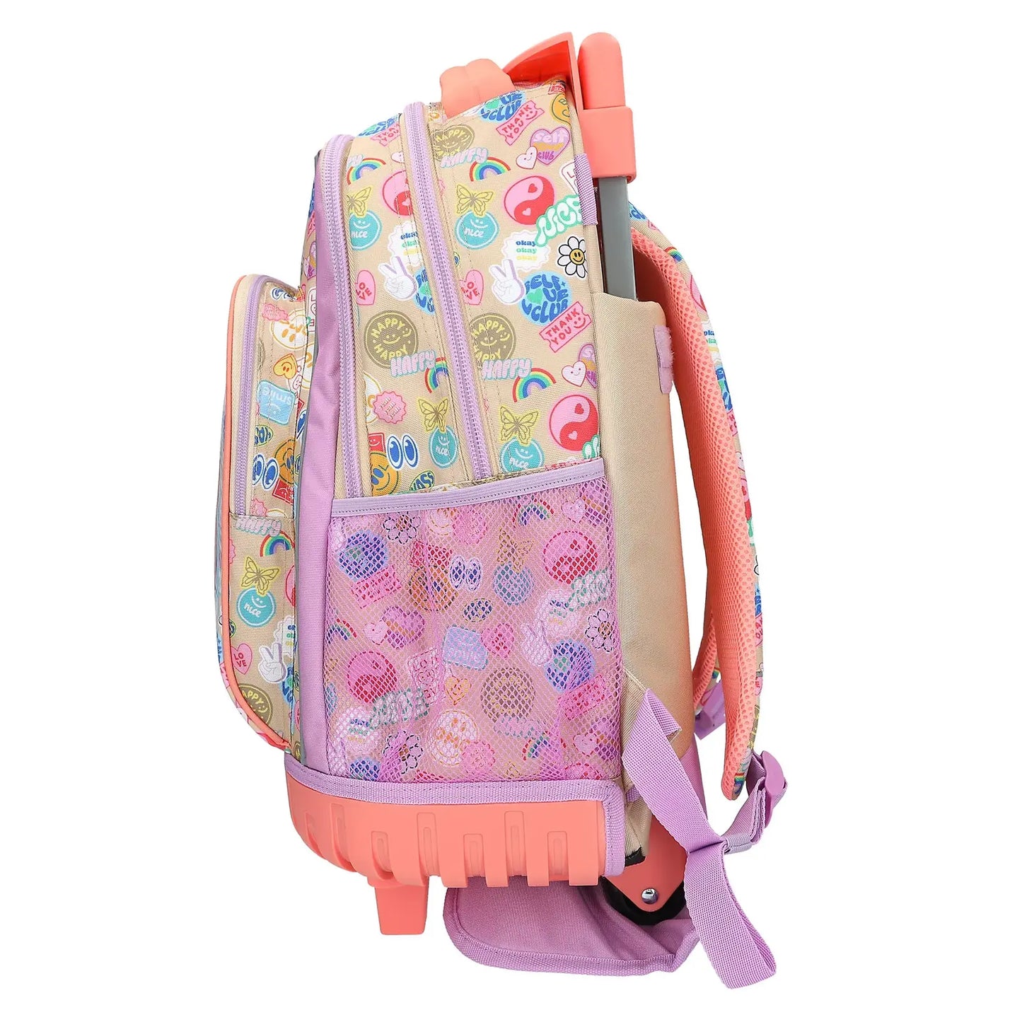 TOPModel Schulrucksack-Trolley Girl Power