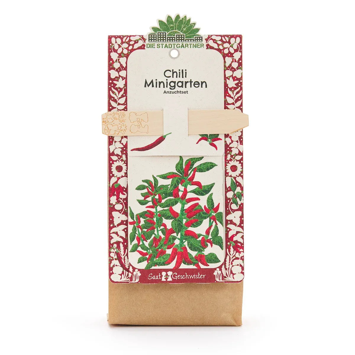 Die Stadtgärtner – Minigarten "Chili" Anzuchtset