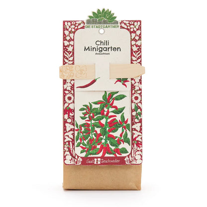 Die Stadtgärtner – Minigarten "Chili" Anzuchtset