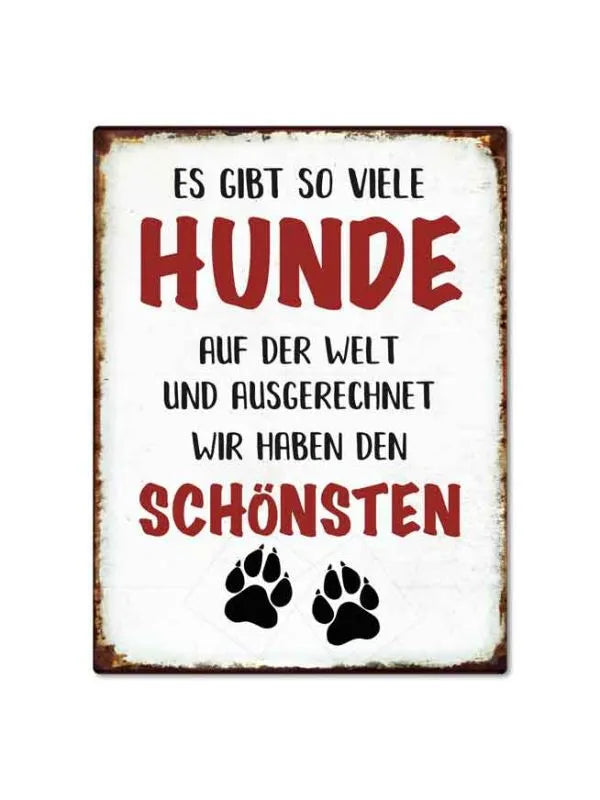 Magnet "Schönster Hund auf der Welt"