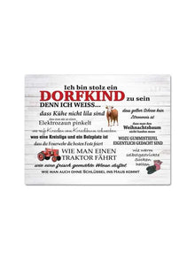 Magnet "Stolzes Dorfkind"