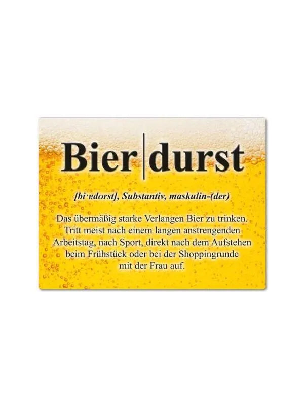 Magnet "Bierdurst Definition"