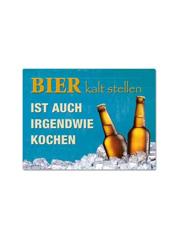 Magnet "Bier kalt stellen"