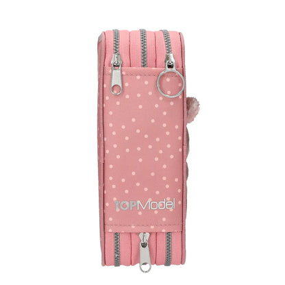 TOPModel 3-Fach Federtasche JUICY mit Affen-Applikation, Bodenansicht
