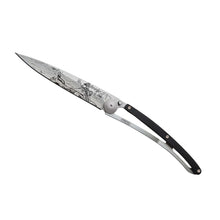 Deejo 37g - Taschenmesser mit Ebenholzgriff - Easy Rider