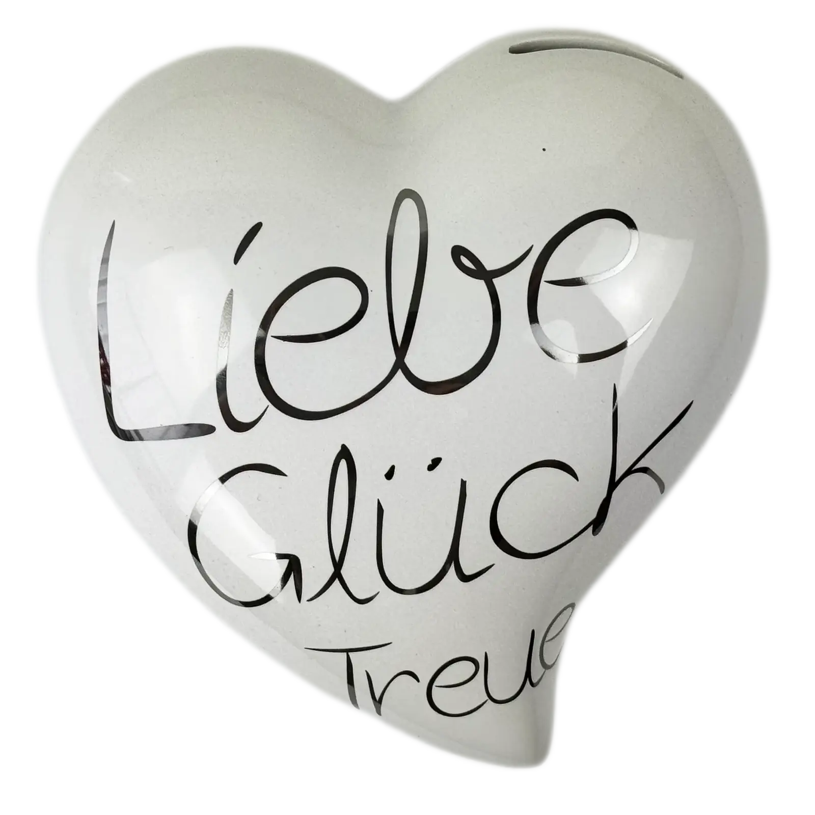 Herz-Spardose "Liebe" aus Porzellan