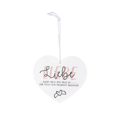 Geschenk-Anhänger "Liebeswunder" aus Holz - Liebe
