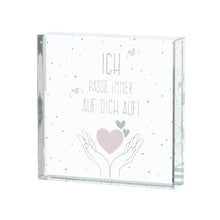 Briefbeschwerer „Herzchen“ aus Glas