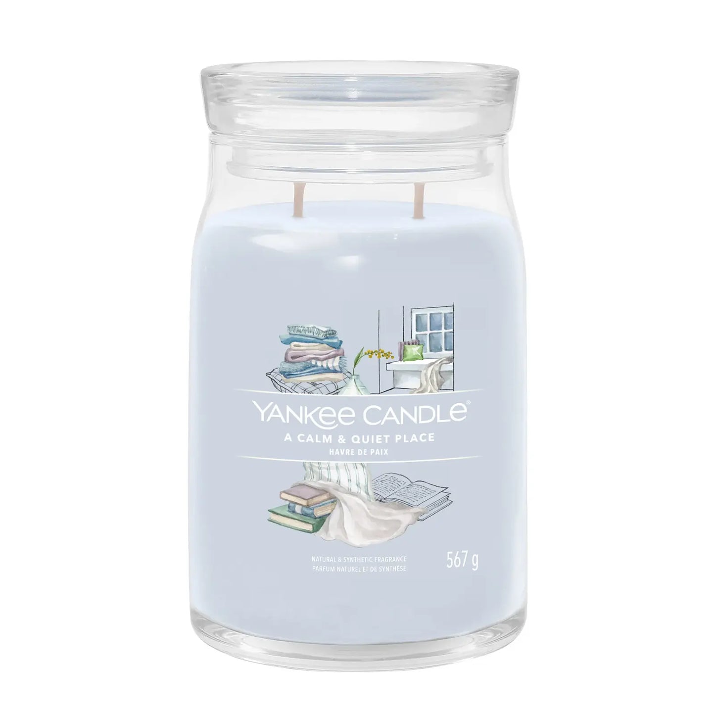 Yankee Candle Duftkerze - Calm & Quiet Place, Großes Glas