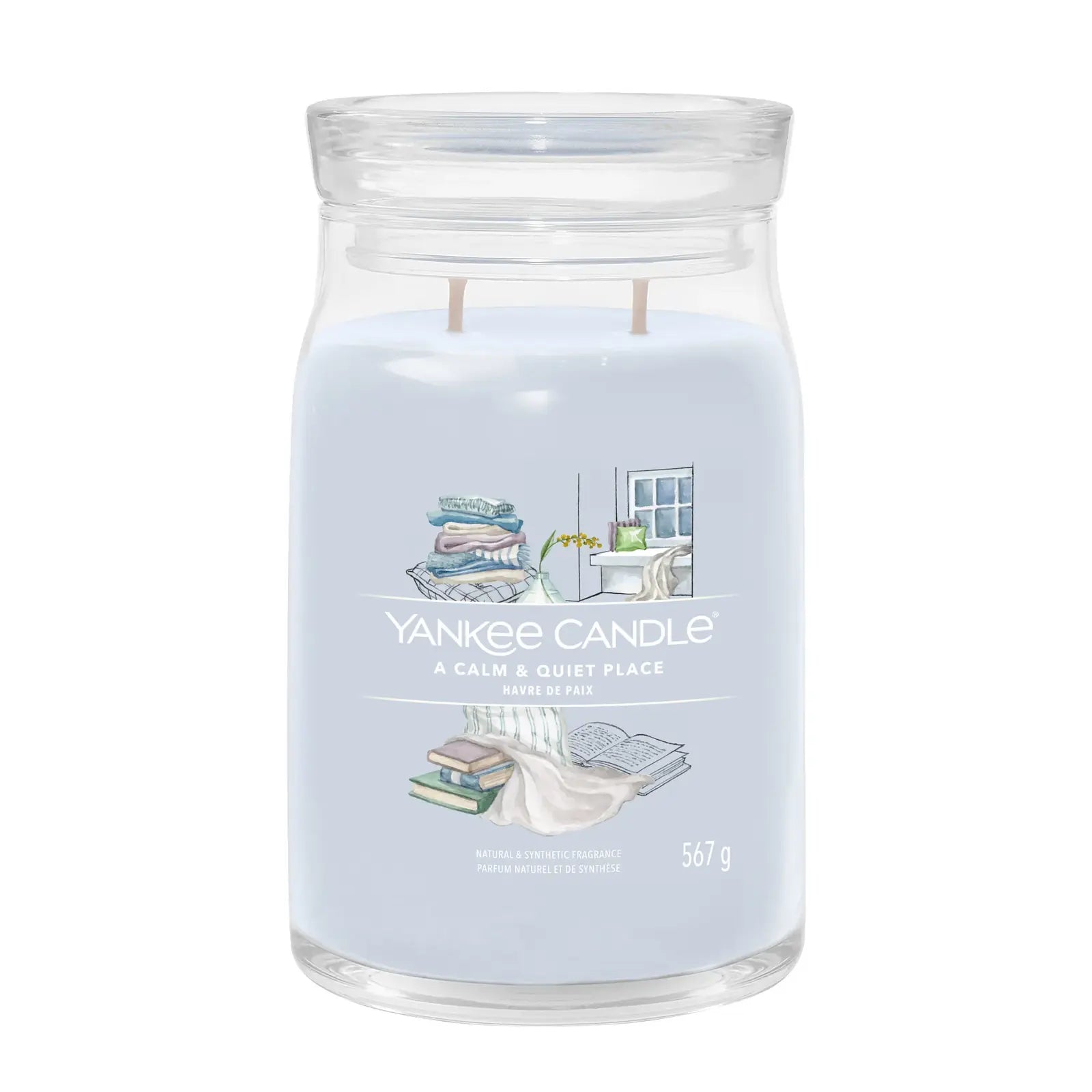 Yankee Candle Duftkerze - Calm & Quiet Place, Großes Glas