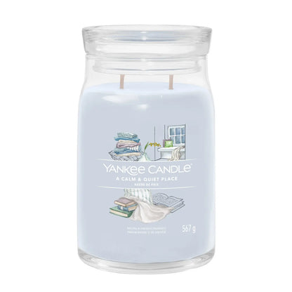 Yankee Candle Duftkerze - Calm & Quiet Place, Großes Glas