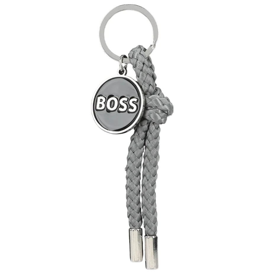 Schlüsselanhänger "Boss" - geknotete Kordel