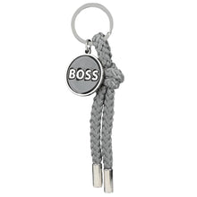 Schlüsselanhänger "Boss" - geknotete Kordel