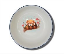 Schale Natur (Ø 15cm) "Roter Panda" mit Wunschname