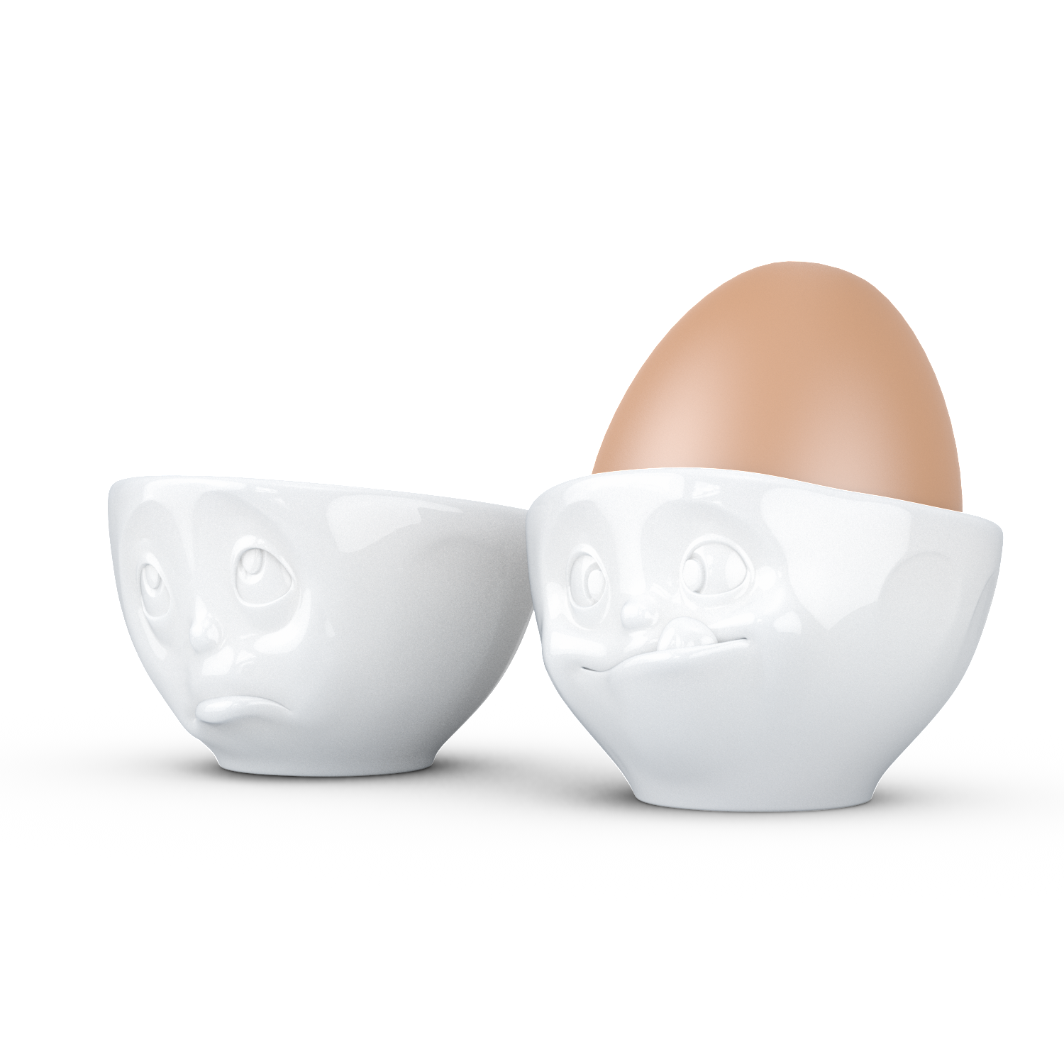 FiftyEight Eierbecher-Set "Och Bitte & Lecker", Seitlich
