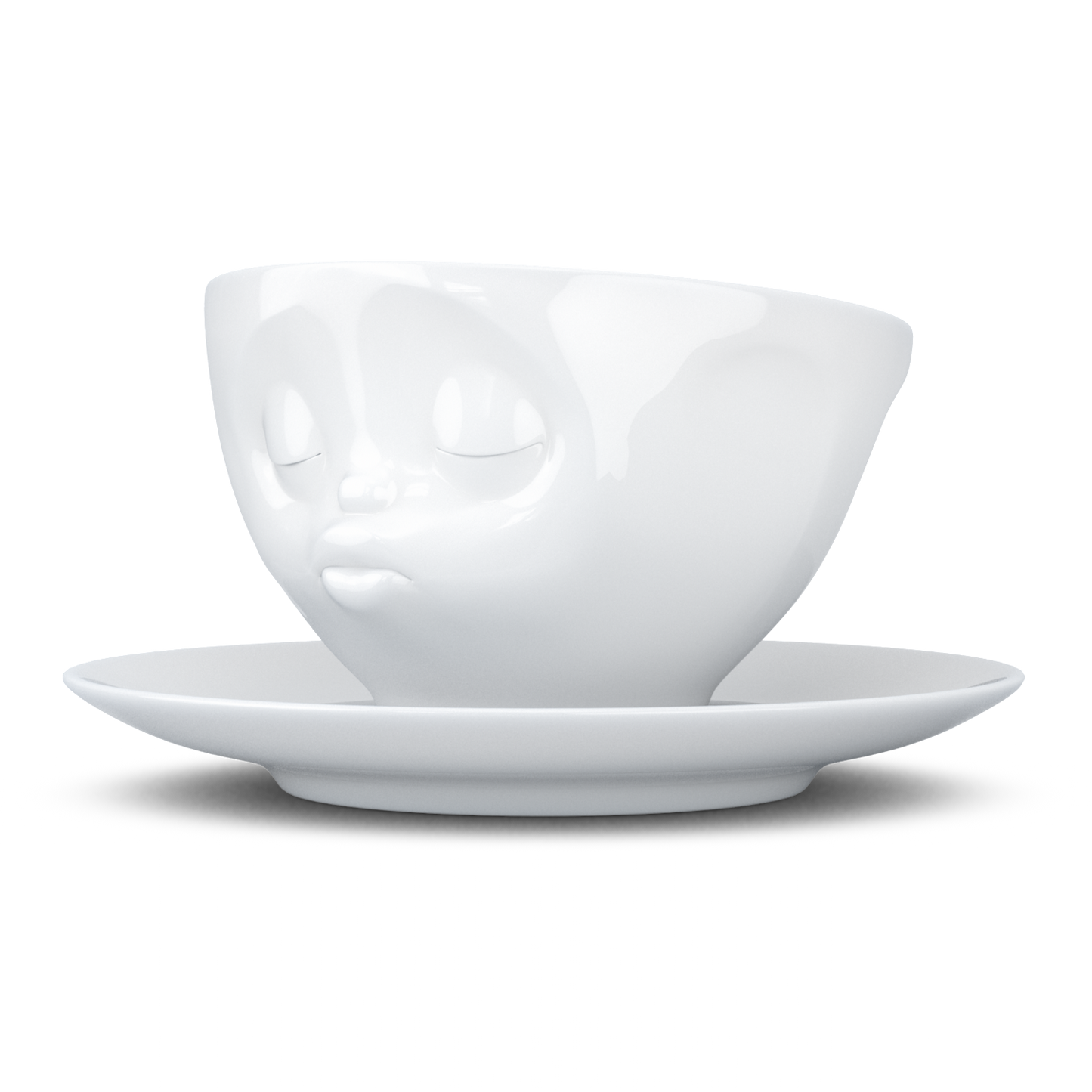 FiftyEight Kaffeetasse "Küssend", Seitlich