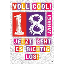 Musikkarte mit Überraschung "Voll cool!"