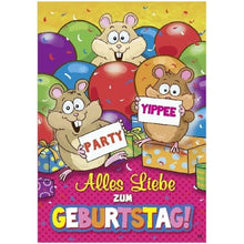 Musikkarte mit Überraschung "Alles Liebe zum Geburtstag!"