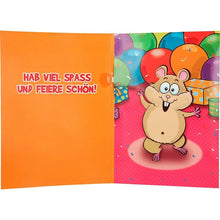 Musikkarte mit Überraschung "Alles Liebe zum Geburtstag!"
