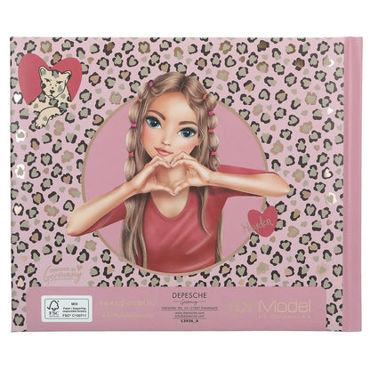 TOPModel Freundebuch LEOHEART, RÜckseite