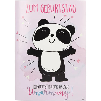 Musikkarte mit Überraschung "Umarmung zum Geburtstag"