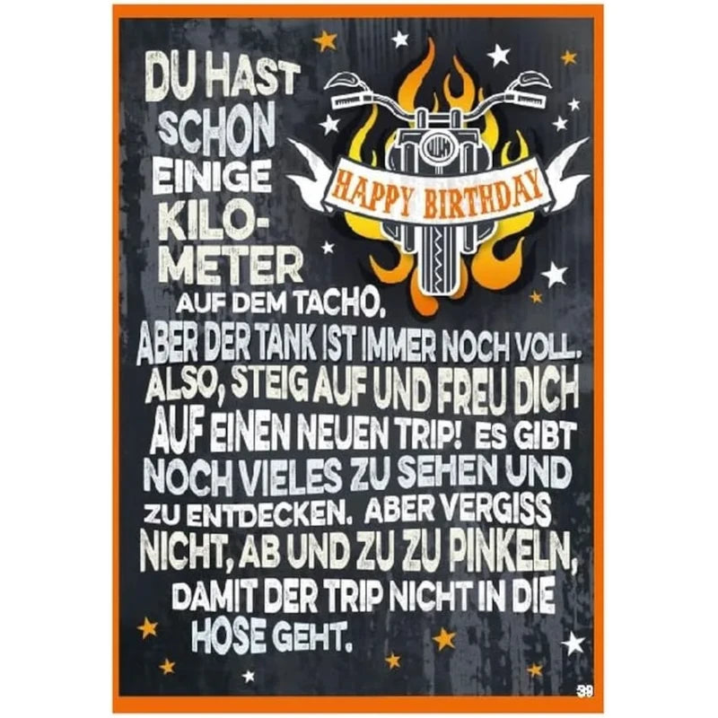Musikkarte mit Überraschung "Ein neuer Trip"