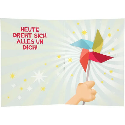 Musikkarte mit Überraschung "Happy Birthday"