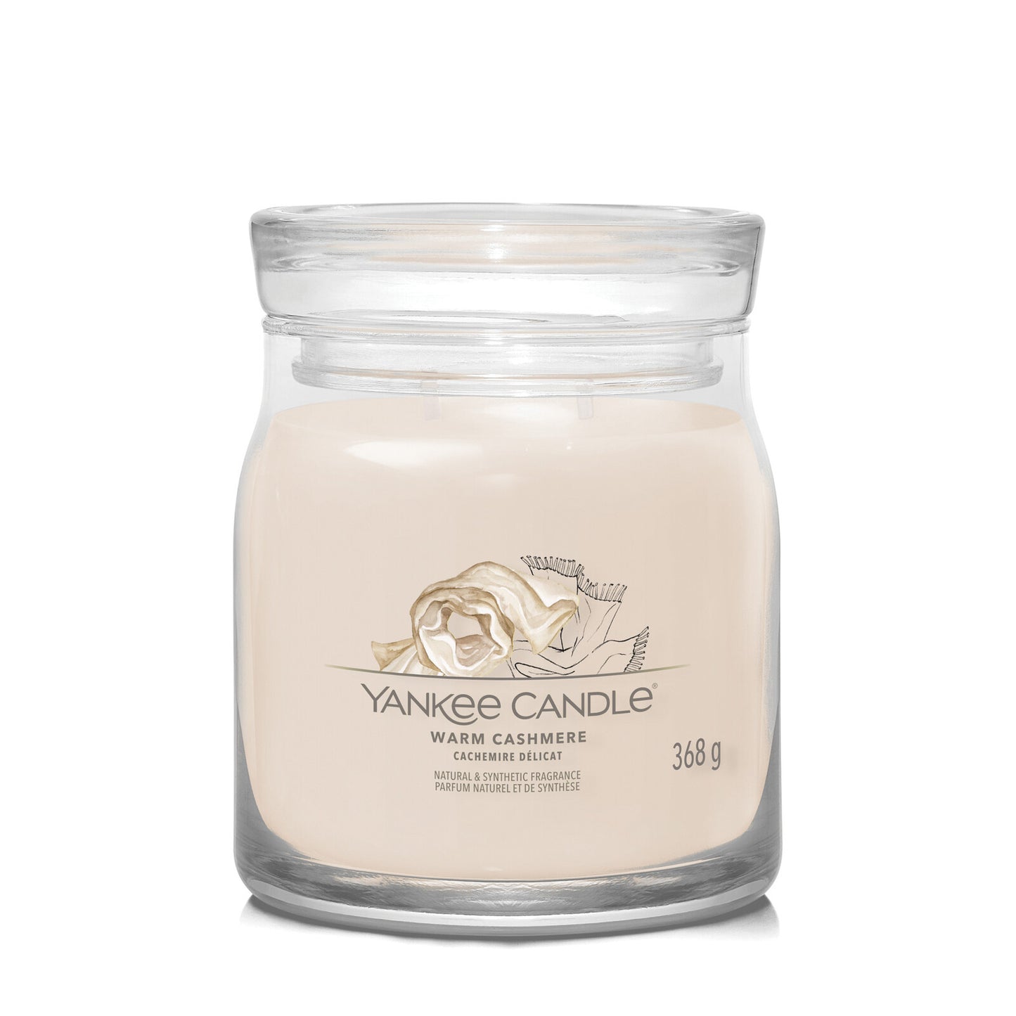 Yankee Candle Duftkerze - Warm Cashmere