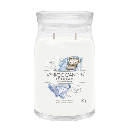 Yankee Candle Duftkerze - Soft Blanket, großes Glas