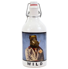 Gourmet Berner® Orangen-Ingwerlikör mit Jamaica Rum WILD, 52 % vol, 0,5 l Tonflasche mit Bügelverschluss