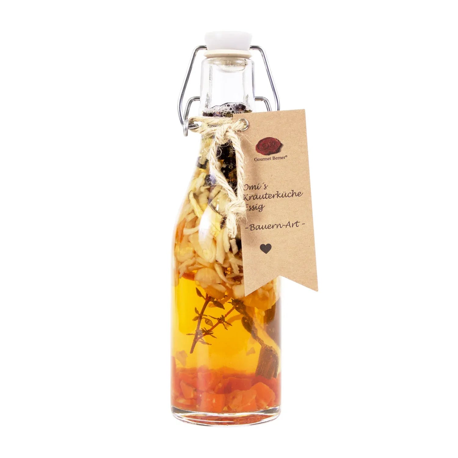 Gourmet Berner® Essig "Bauern-Art" – Omi's Kräuterküche, 5 % Säure