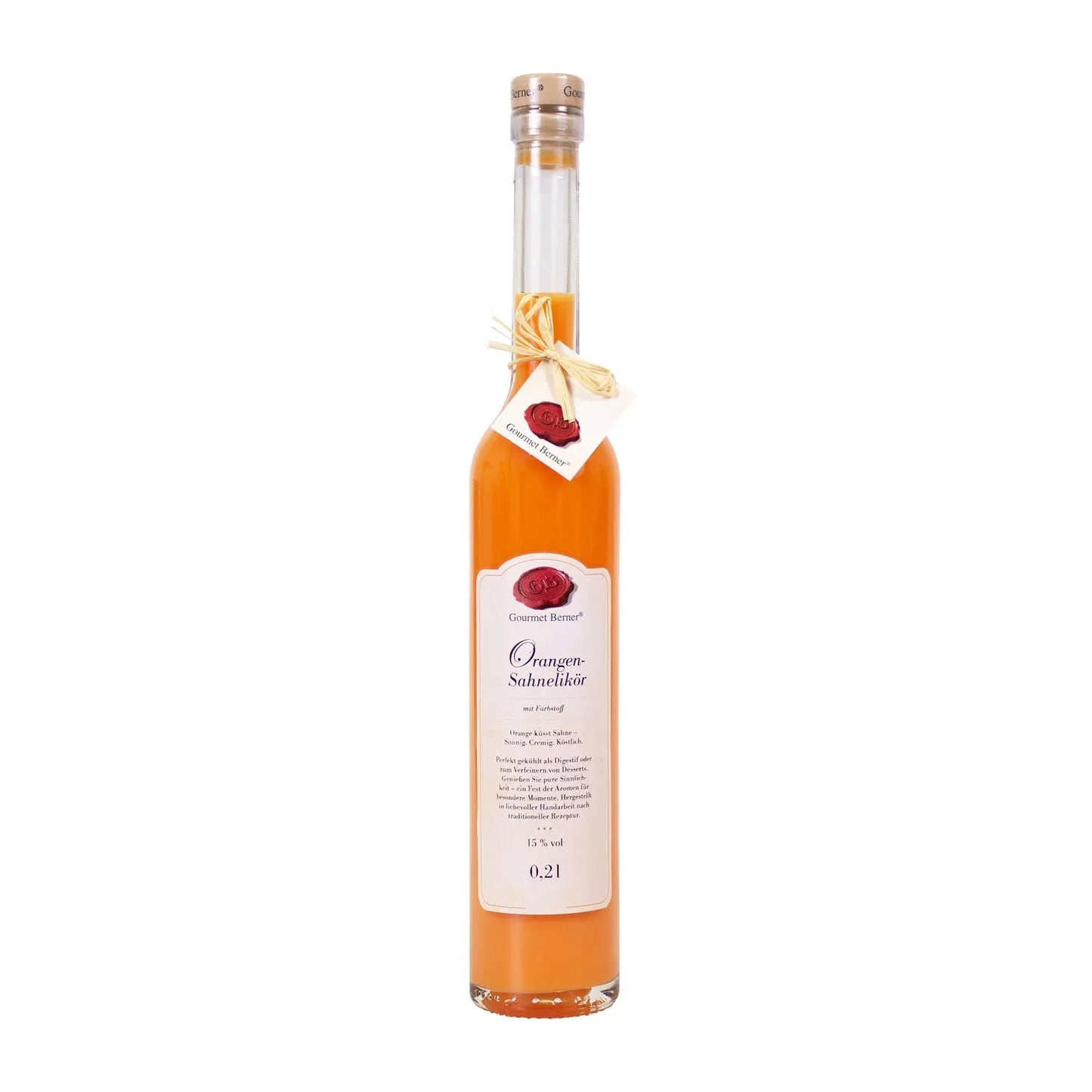 Gourmet Berner® Orangen Sahnelikör, 0,2 l