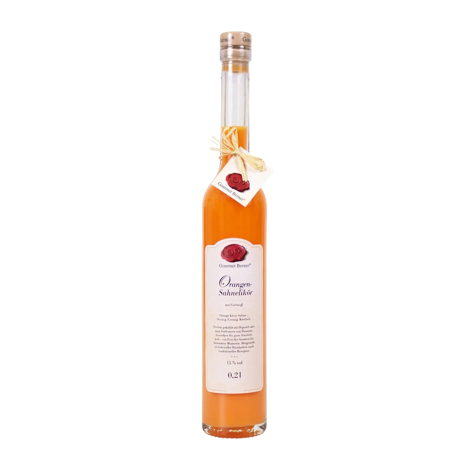 Gourmet Berner® Orangen Sahnelikör, 0,2 l