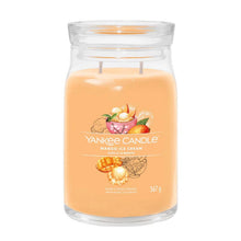 Yankee Candle Duftkerze - Mango Ice Cream, großes Glas