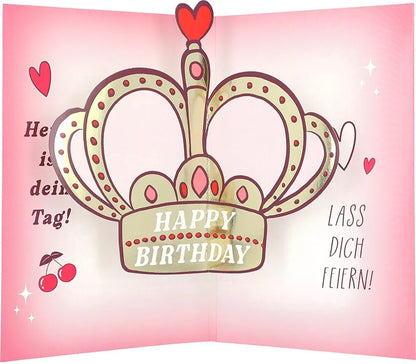 Jump Outs Musikkarte "30 – Birthday Queen"