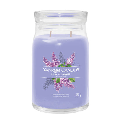 Yankee Candle Duftkerze - Lilac Blossoms, großes Glas