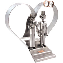 Schraubenfigur – Hochzeitsherz, das Original von Hinz & Kunst