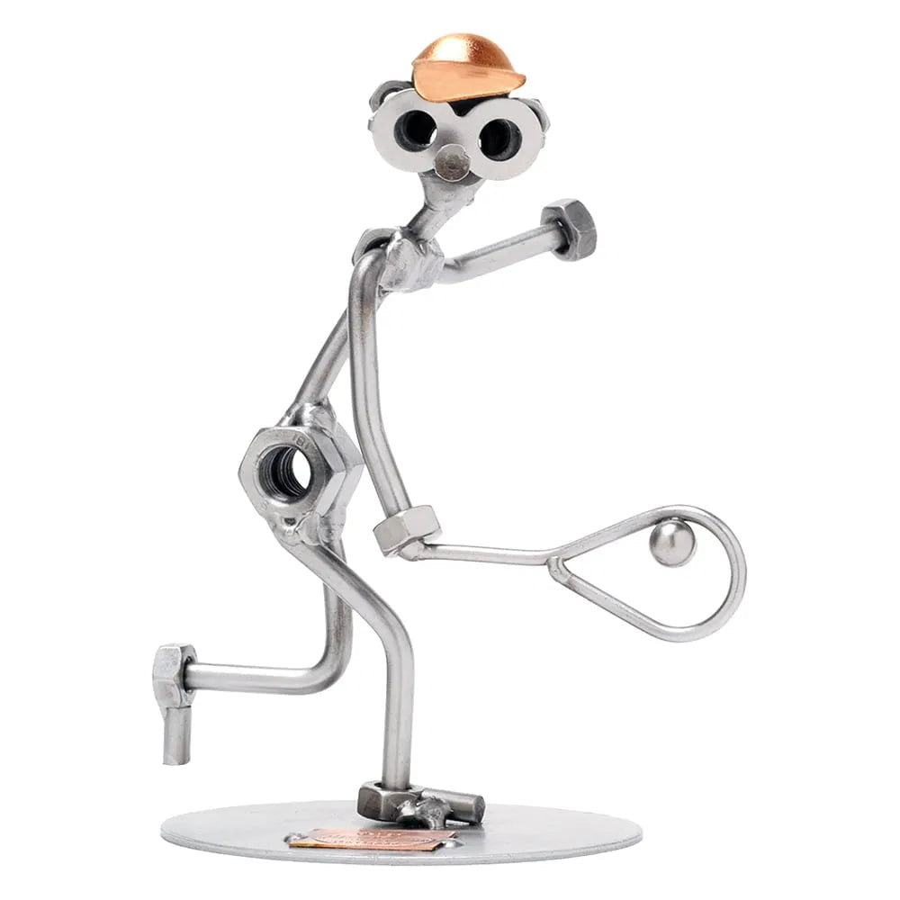 Schraubenfigur – Tennisspieler, das Original von Hinz & Kunst
