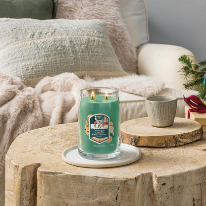 Yankee Candle Duftkerze - Holiday Winterfest, großes Glas - Moodshot, Wohnzimmer
