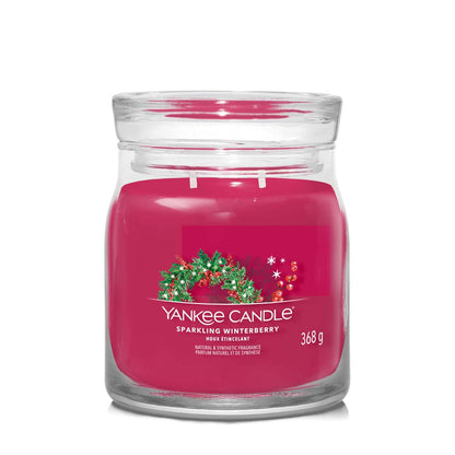 Yankee Candle Duftkerze - Sparkling Winterberry