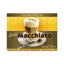 Nostalgic-Art Blechmagnet - Latte Macchiato