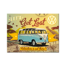 Nostalgic-Art Blechmagnet - VW Bulli Get Lost