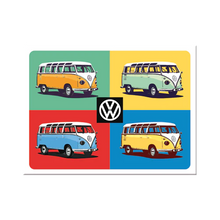 Nostalgic-Art Blechmagnet - VW Bulli Pop Art