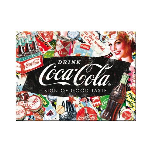 Nostalgic-Art Blechmagnet - Coca-Cola Collage