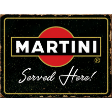 Nostalgic-Art Blechmagnet - Martini Served Here