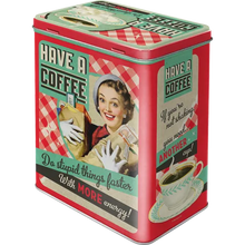 Nostalgic-Art Blechdose - Coffee, Rückseite